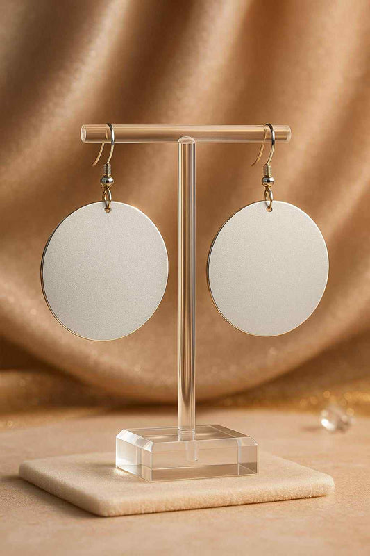 Luna Luxe Disc Earrings